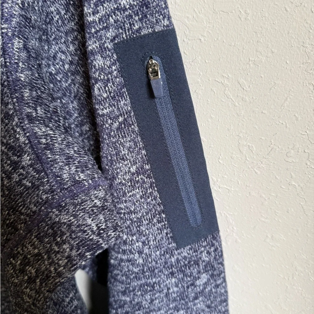 Men’s 2XL Indigo/Purple Antigua Tennessee Titans Long Sleeve Zip Sweatshirt